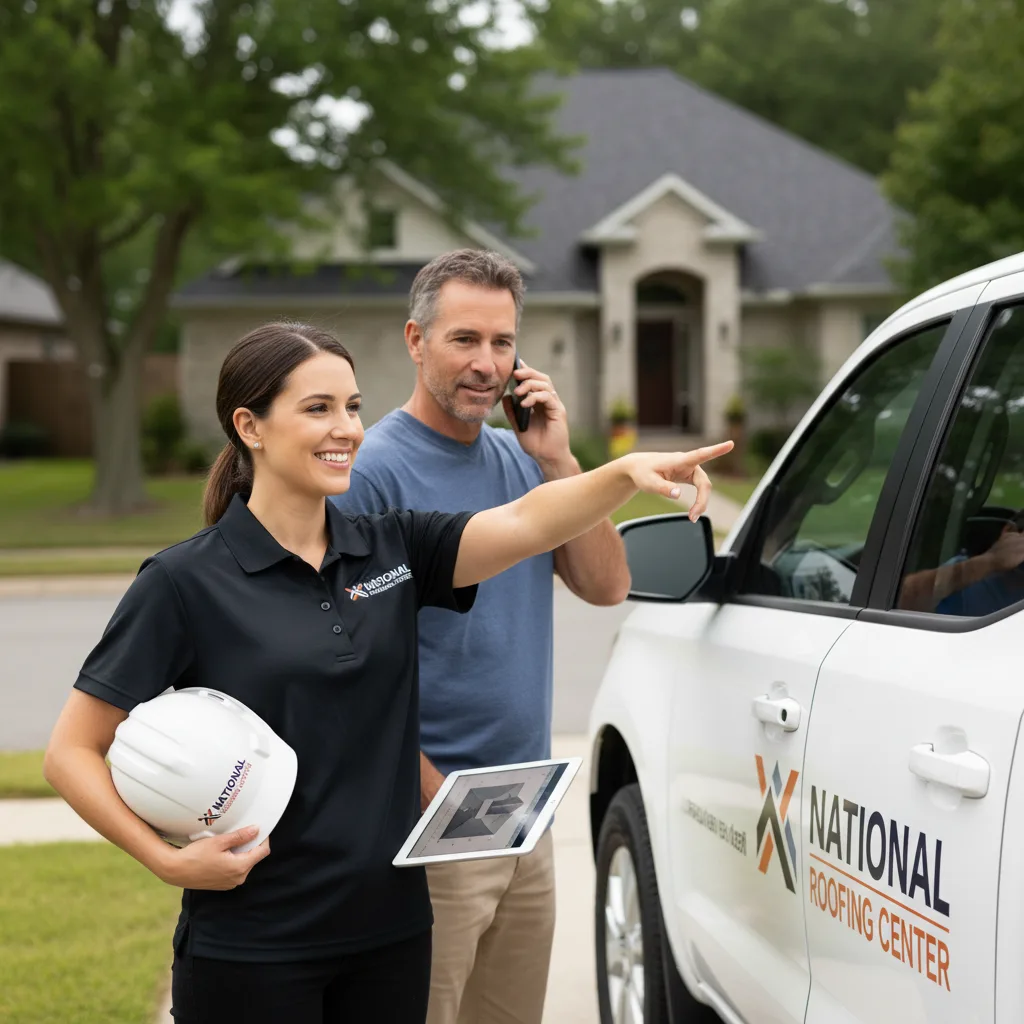 National Roofing Center customer support in Crouse